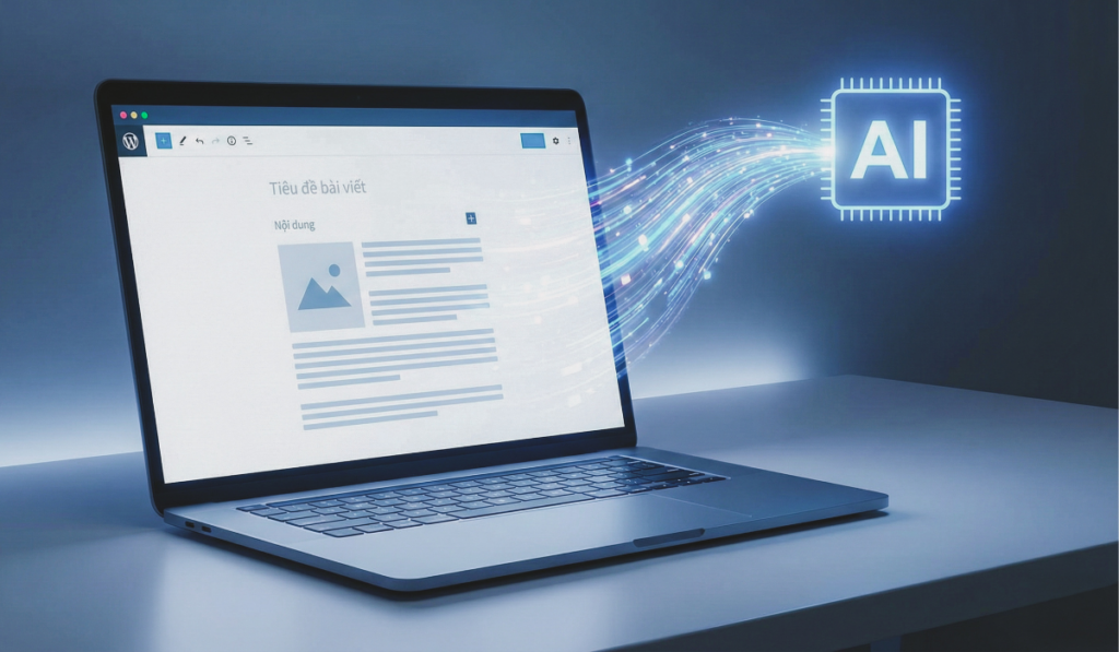 AI integration on websites showing personalized content and AI-powered chatbots. Slug: integrating-ai-into-your-website-guide