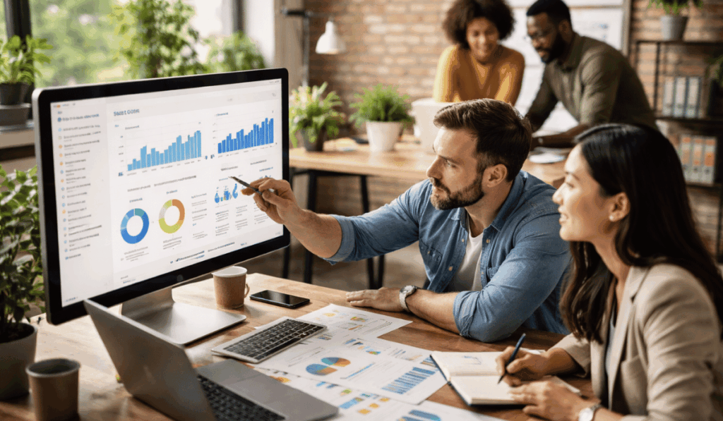 SEO Agencies in 2026 managing AI search optimization, technical SEO services, and organic growth strategy dashboards