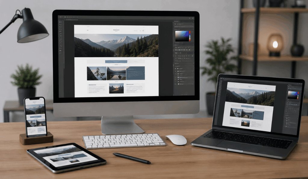Affordable website design planning for a customized business website